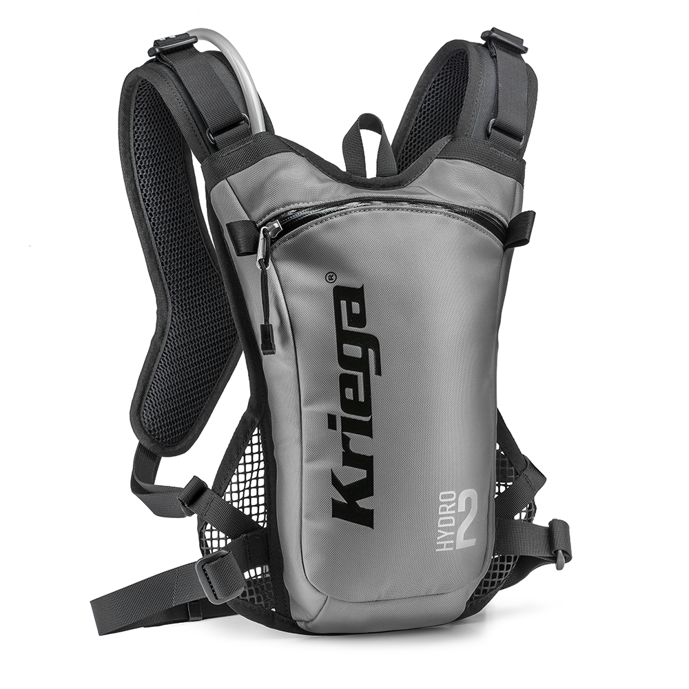 Kriega Hydro 2 Hydration Back Pack, grey-silver, grey-silver