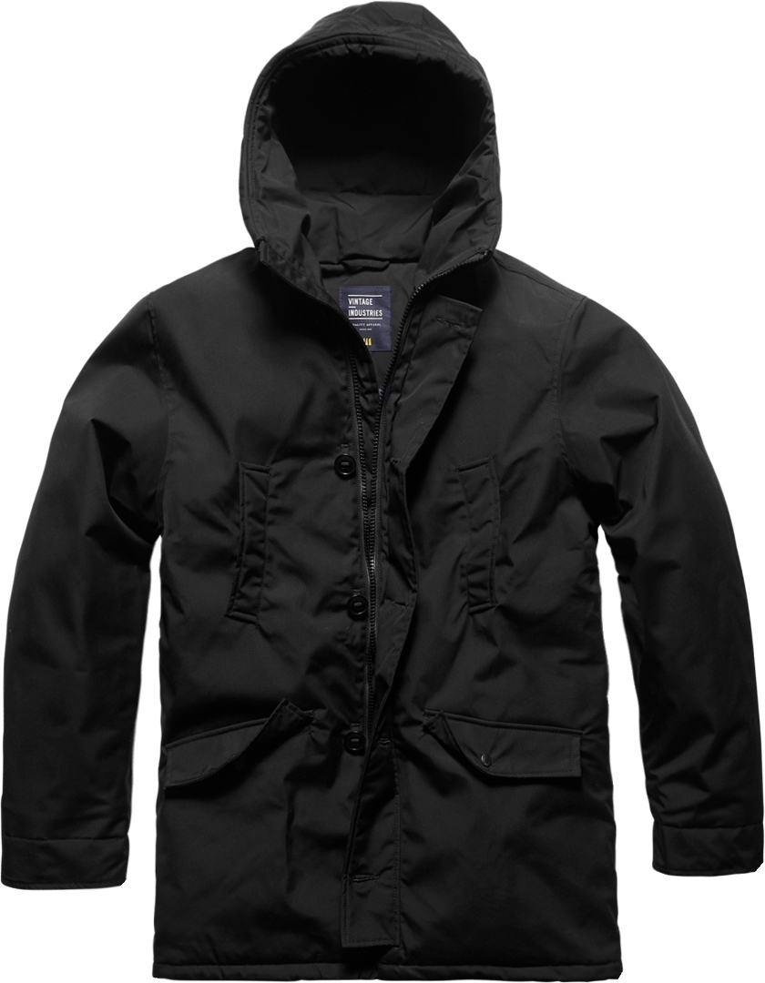 Vintage Industries Archer Jacket, black, Size S, black, Size S
