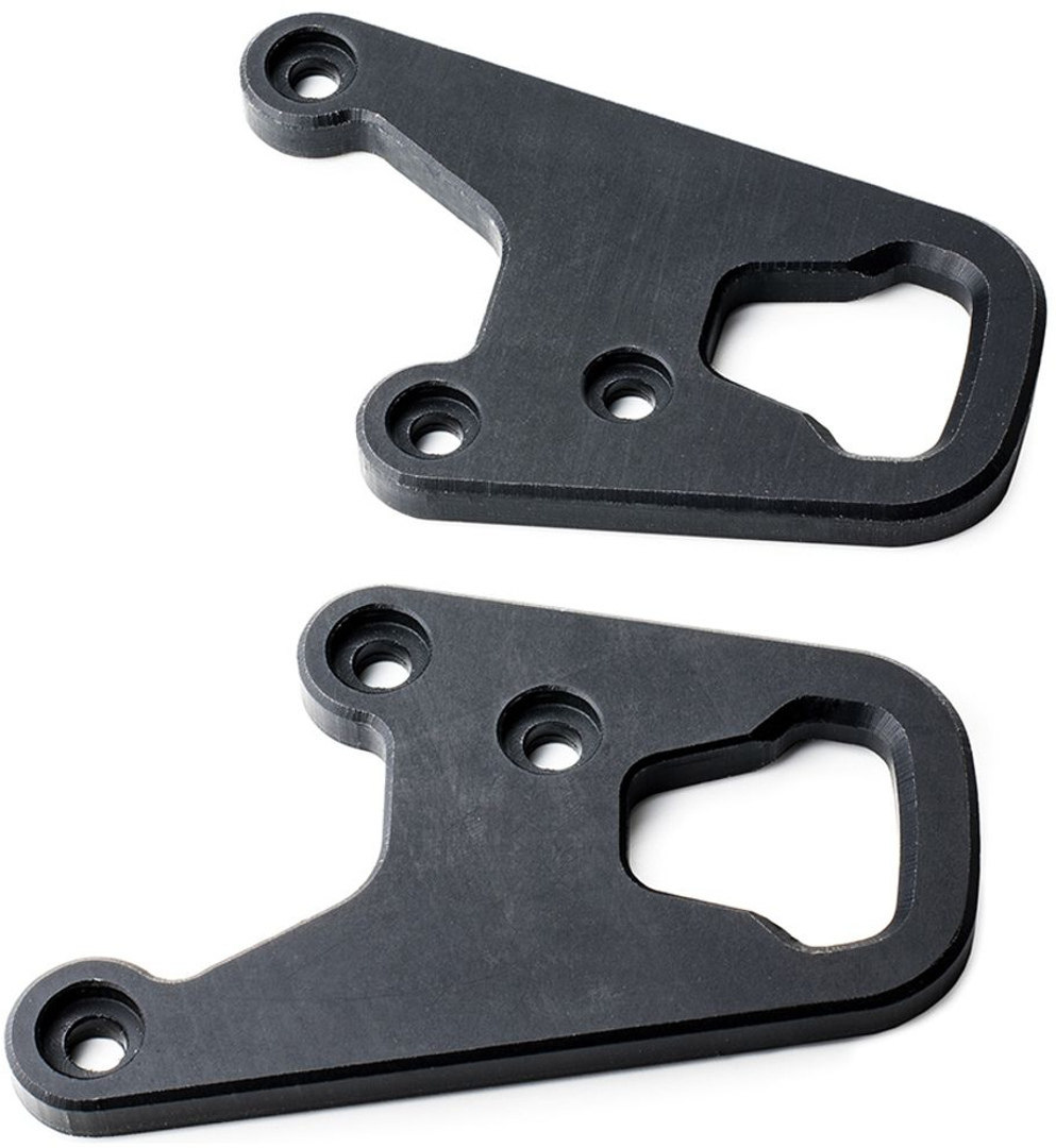 Kriega KTM 690 / Husqvarna 701 Holding Plates Set, black, black, Size One Size