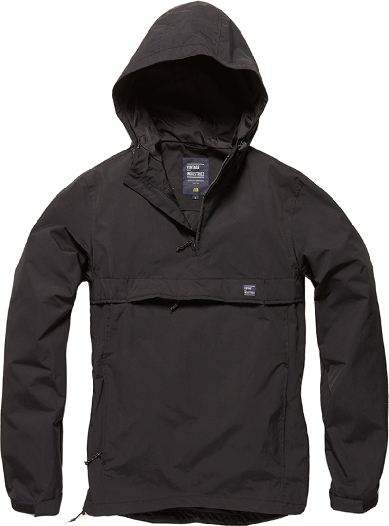 Vintage Industries Shooter Anorak, black, Size S, black, Size S