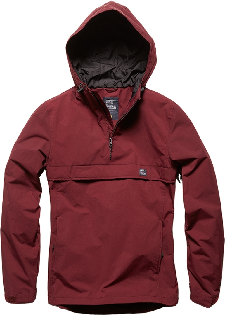 Vintage Industries Shooter Anorak, red, Size 2XL, red, Size 2XL