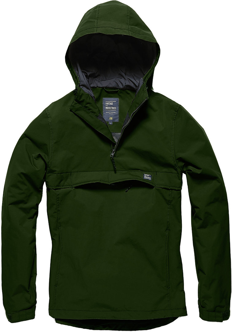 Vintage Industries Shooter Anorak, green, Size S, green, Size S