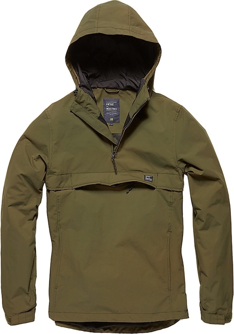 Vintage Industries Shooter Anorak, green, Size S, green, Size S