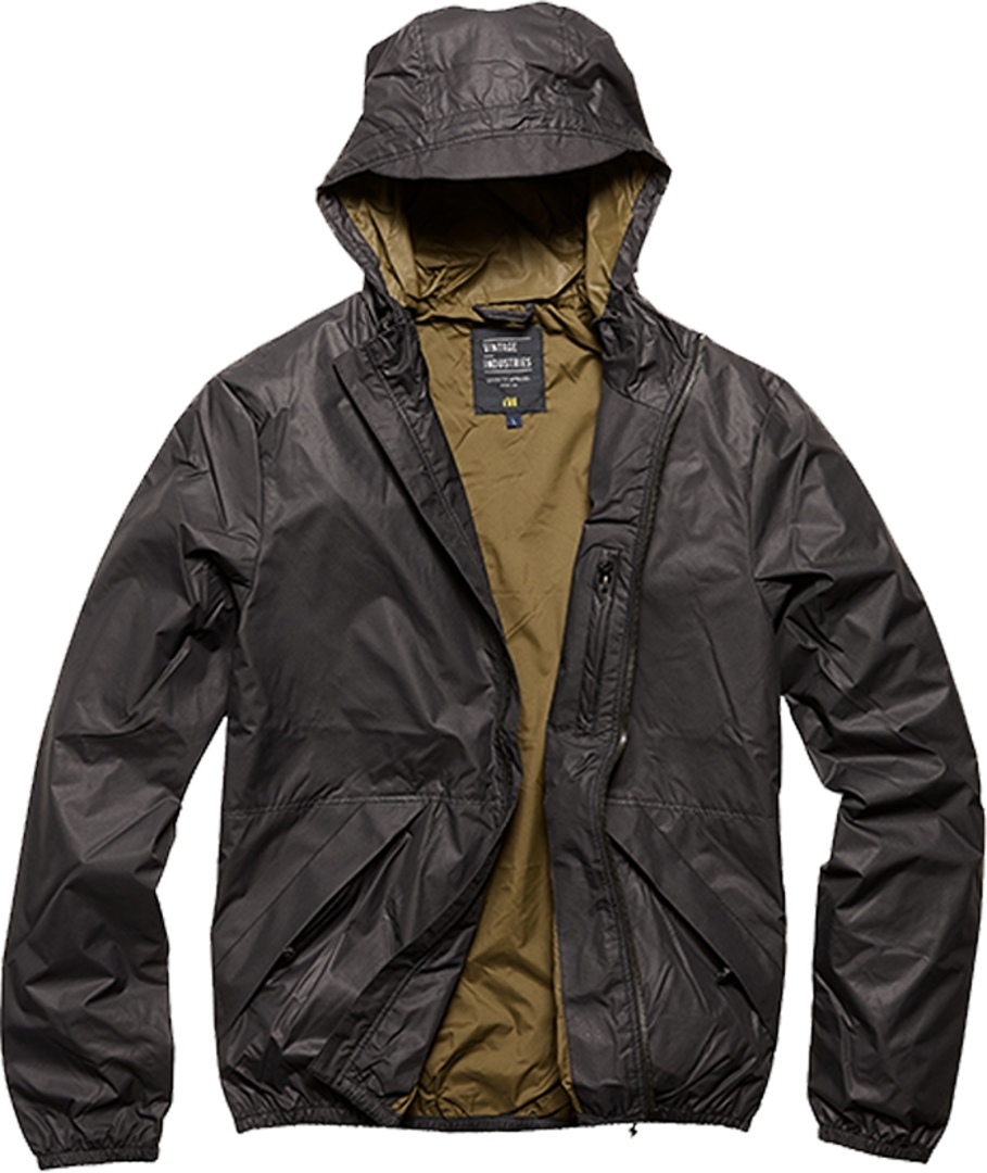 Vintage Industries Dune Jacket, black, Size L, black, Size L