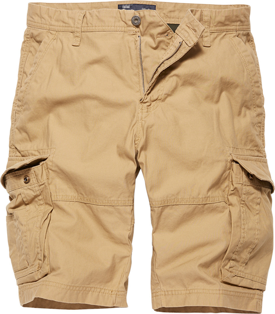 Vintage Industries Rowing Shorts, beige, Size S, beige, Size S