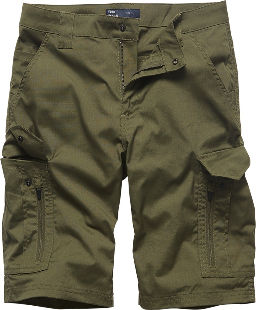 Vintage Industries Bearing Shorts, green, Size 33, green, Size 33