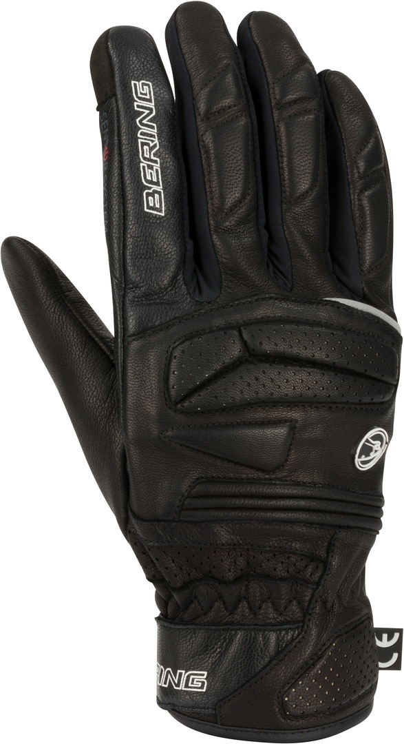 Bering Java Motorcycle Gloves, black, Size XL, black, Size XL