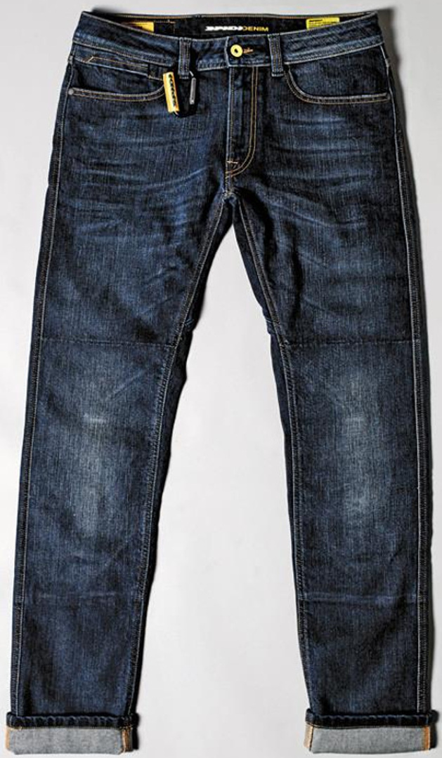 Image of Spidi Denim Qualifier Pantaloni Slim Fit, blu, dimensione 32