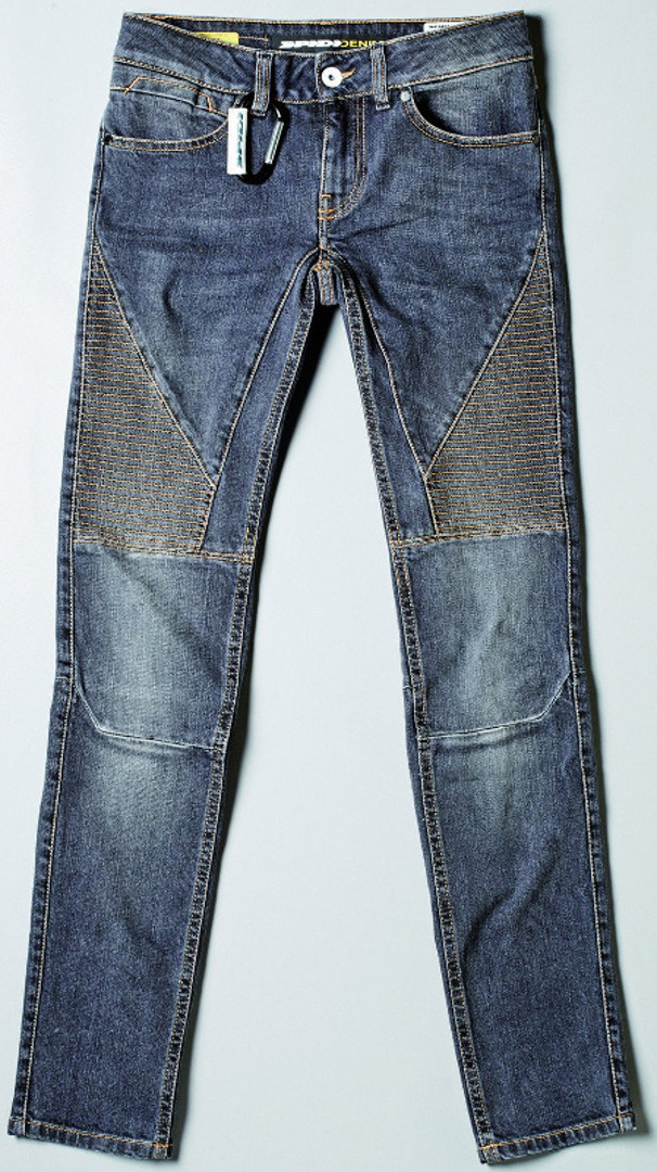 Spidi Denim Lady Racer Slim Fit Women Pants, blue, Size 3XL, blue, Size 3XL for Women