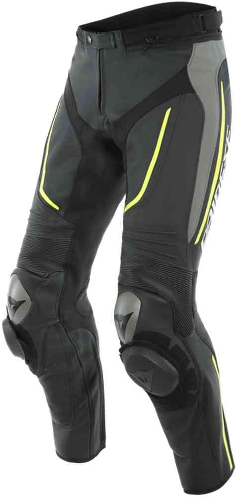 Dainese Alpha Pantalons de pell perforada motocicleta