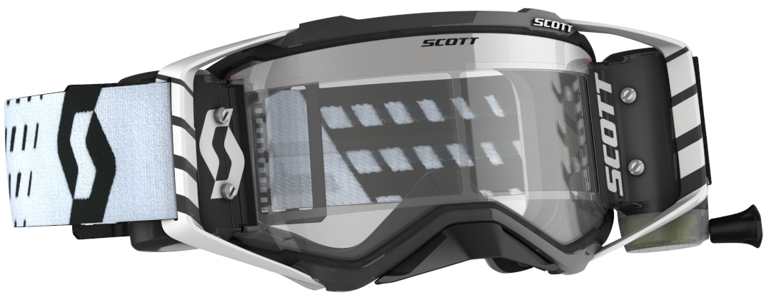 Scott Prospect WFS Motocross Goggles, black-white, black-white, Size One Size