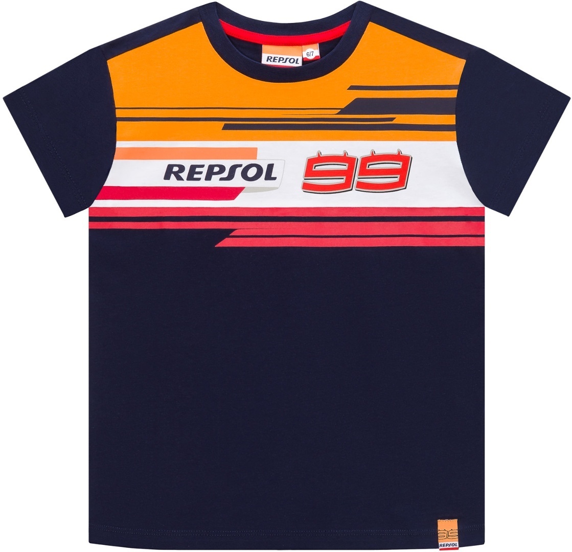 GP-Racing Repsol 99 Dual Kids T-Shirt, blue-orange, Size 2 - 3, blue-orange, Size 2 - 3