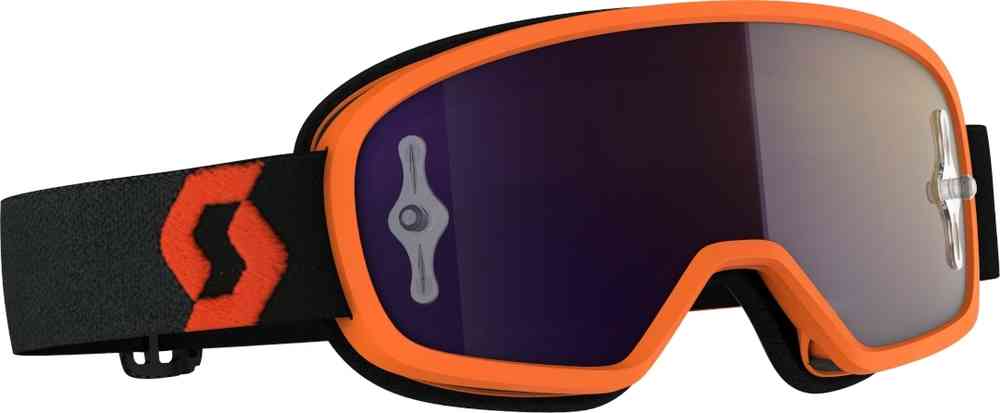 Scott Buzz Pro Chrome Kids Motocross Goggles