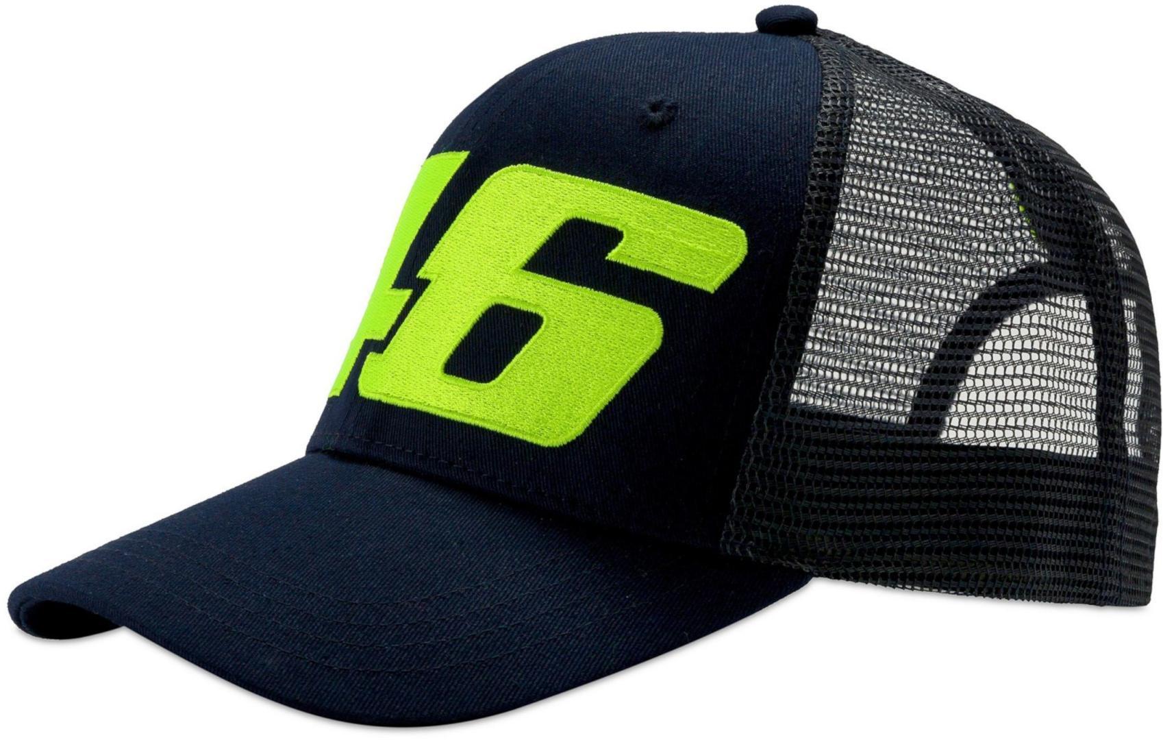 VR46 Core Trucker Cap, blue, blue, Size One Size