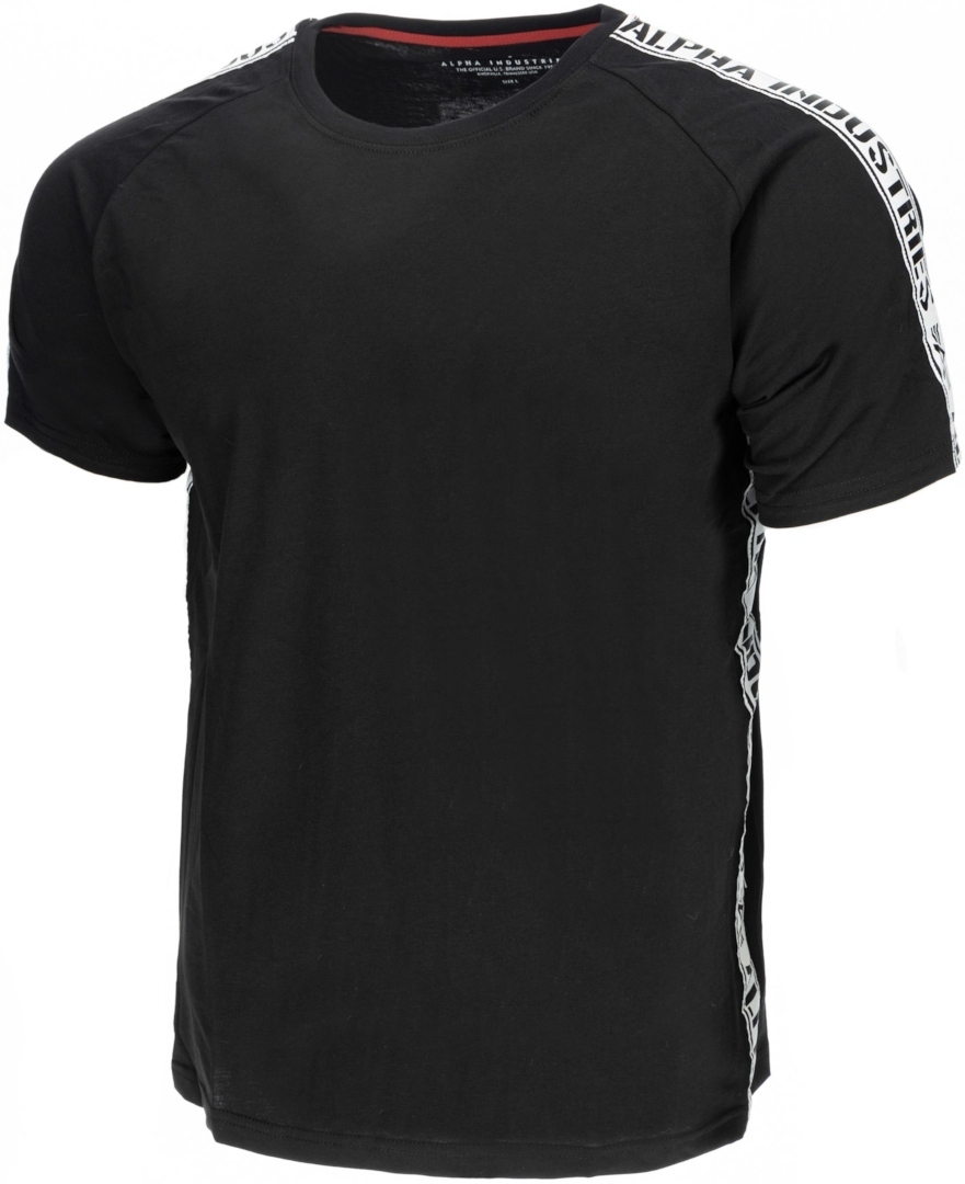 Alpha Industries Al Tape T-Shirt, schwarz, Größe S, schwarz, Größe S