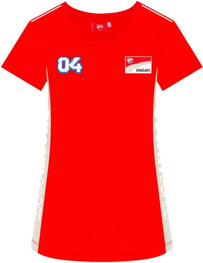 GP-Racing Ducati 04 Contrast Sides Ladies T-Shirt