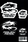 Arlen Ness Dragon Sticker set