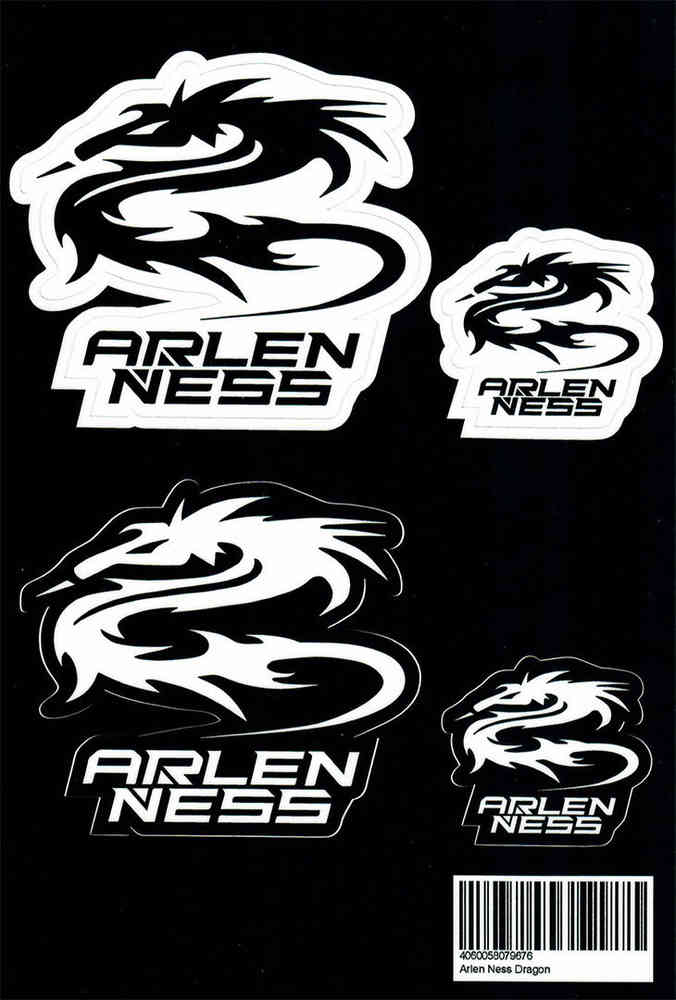 Arlen Ness Dragon Conjunto de adesivos