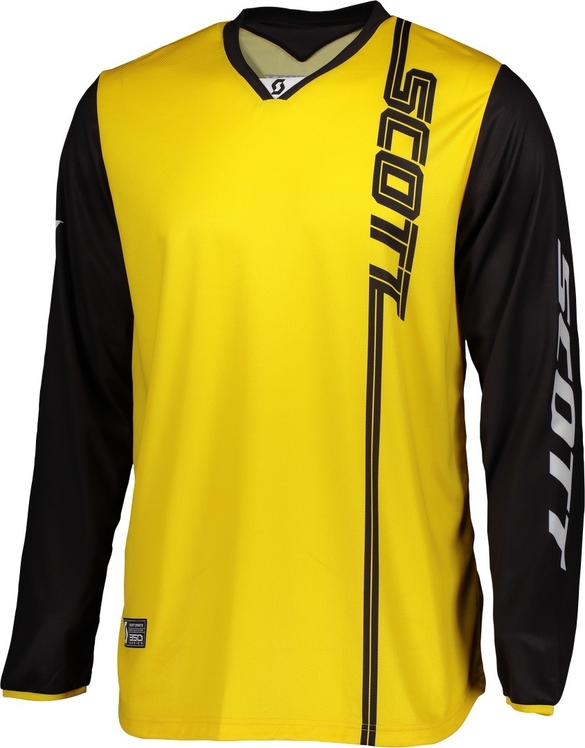 Scott 350 Swap Motocross Jersey, black-yellow, Size L, black-yellow, Size L