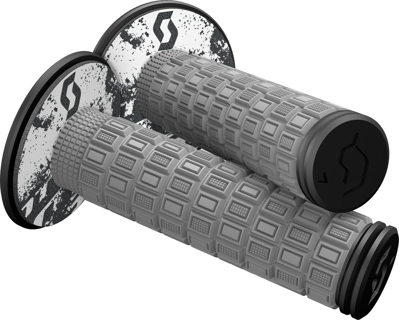 Scott Mellow Plus Donut Motocross Grip, grey, grey, Size One Size
