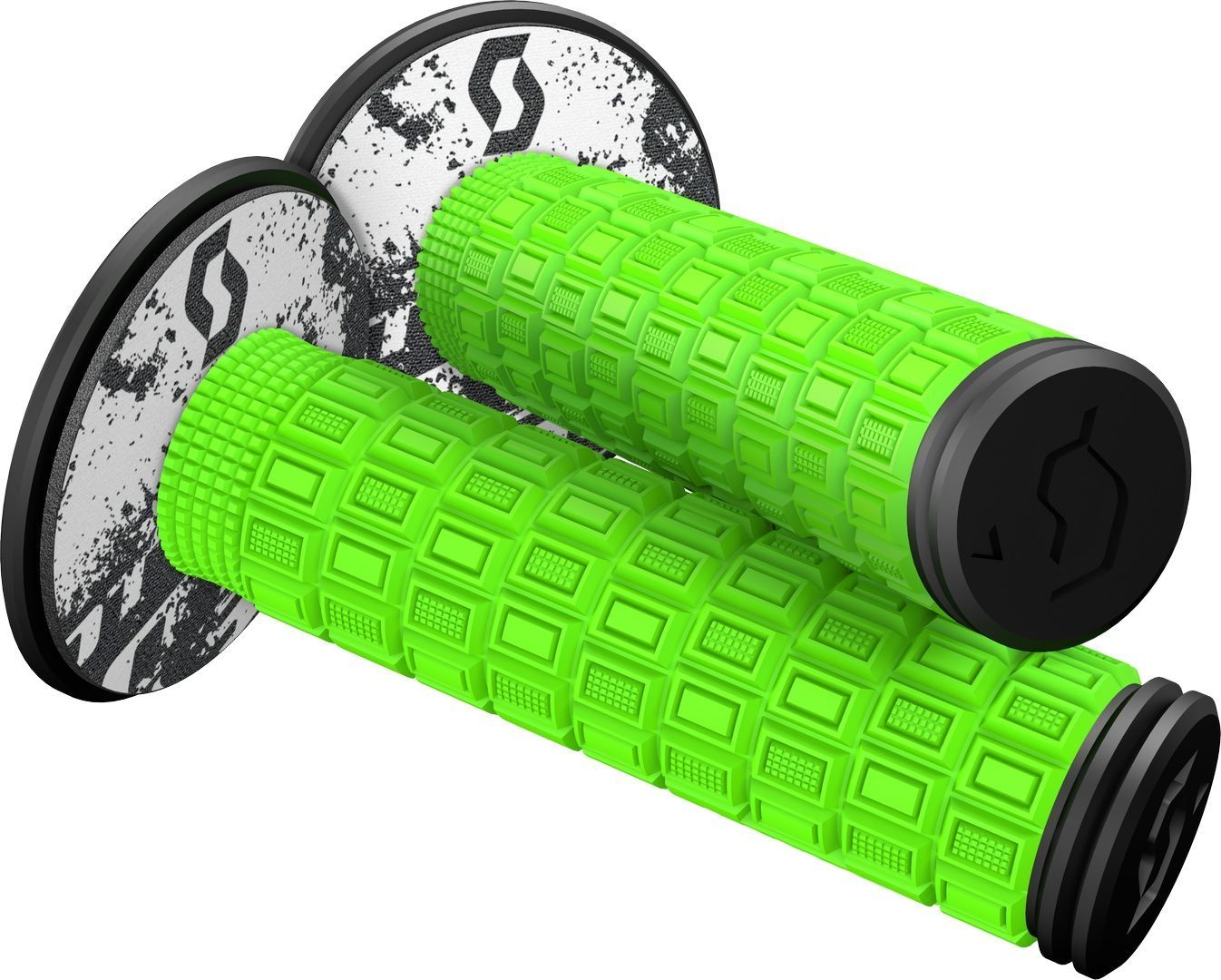 Scott Mellow Plus Donut Motocross Grip, green, green, Size One Size