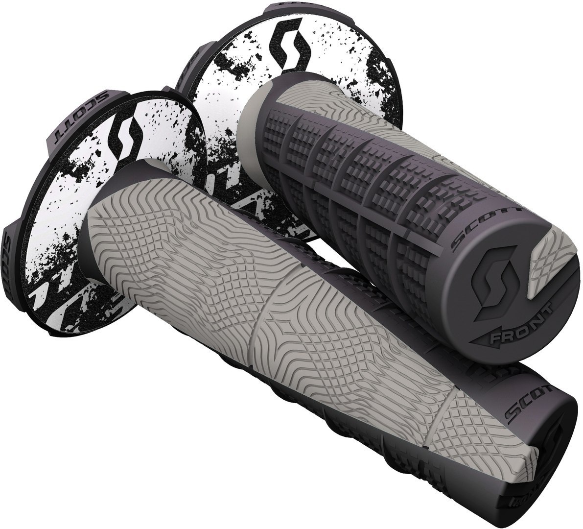 Scott Duece Plus Donut Motocross Grip, black-grey-image-874032705