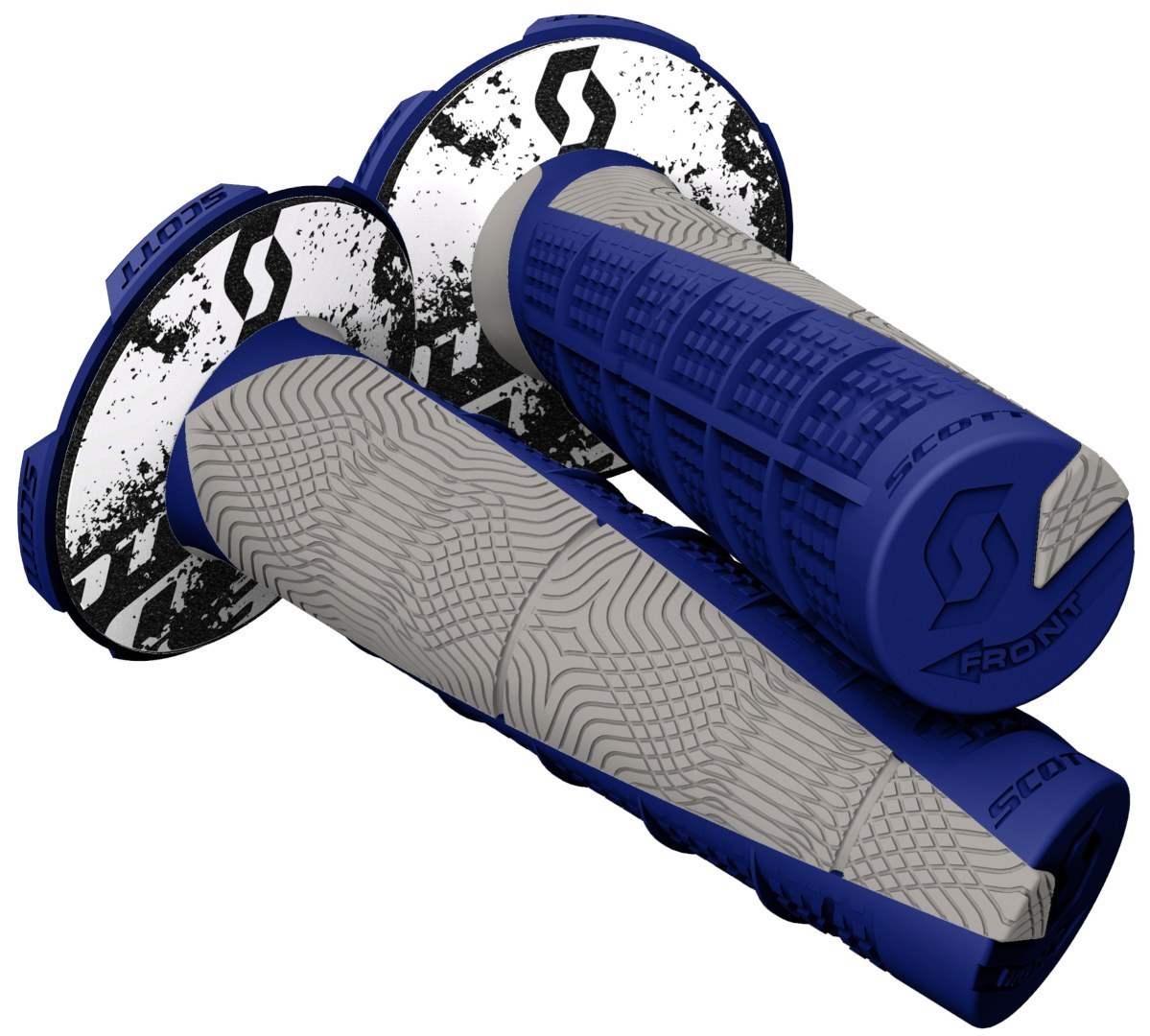 Scott Duece Plus Donut Motocross Grip, blue-image-873668288