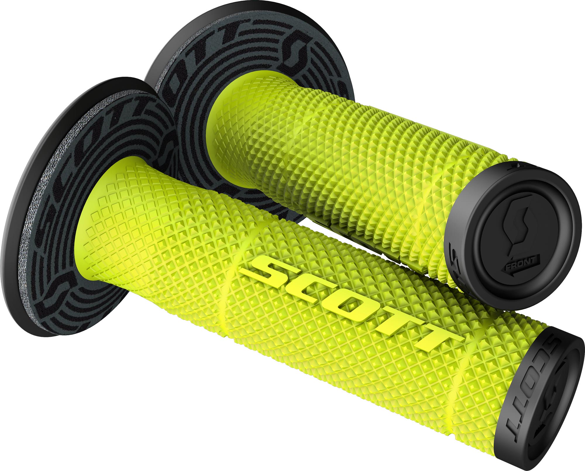Scott SX II Plus Donut Motocross Grip, yellow-image-502517507
