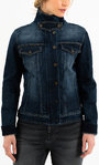 Rokker Rokkertech Denim Damen Motorrad Textiljacke