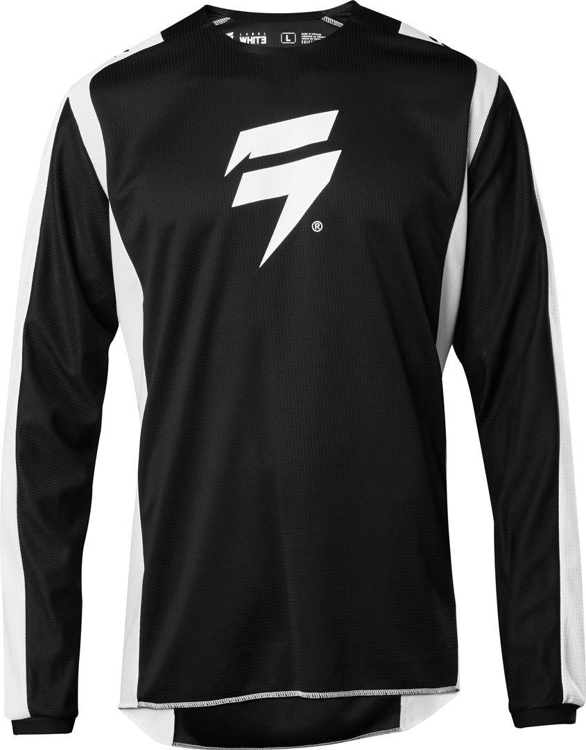 Shift Whit3 Label Race 2 Motocross Jersey, schwarz, Größe XL, schwarz, Größe XL