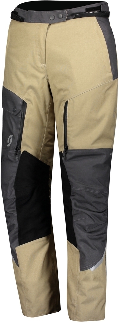 Scott Voyager Dryo Motorcycle Textile Pants, beige, Size 4XL 60, beige, Size 4XL 60