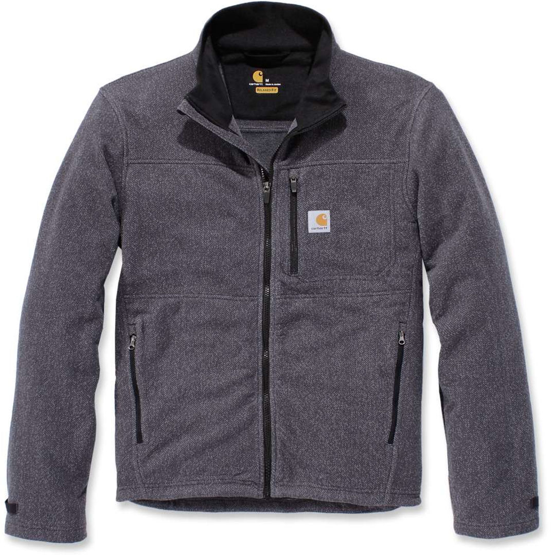 Carhartt Dalton Full Zip Sweatshirt, grey, Size S, S Grey unisex