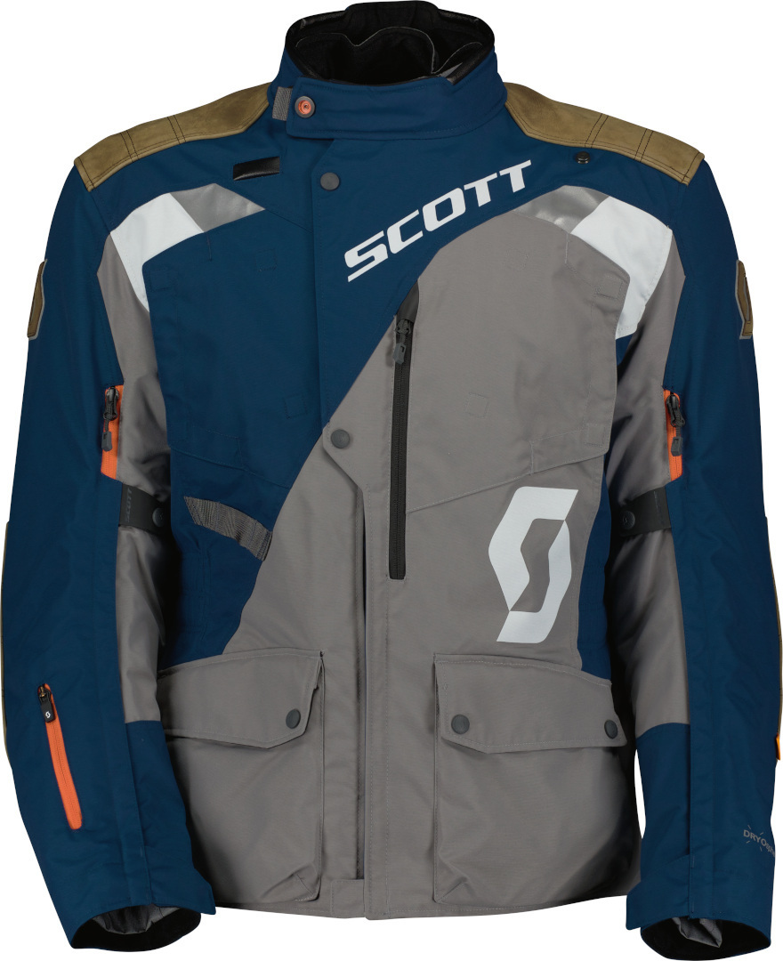 Scott Dualraid Dryo Мотоцикл Текстиль куртка Темно-синий/Серый XS 