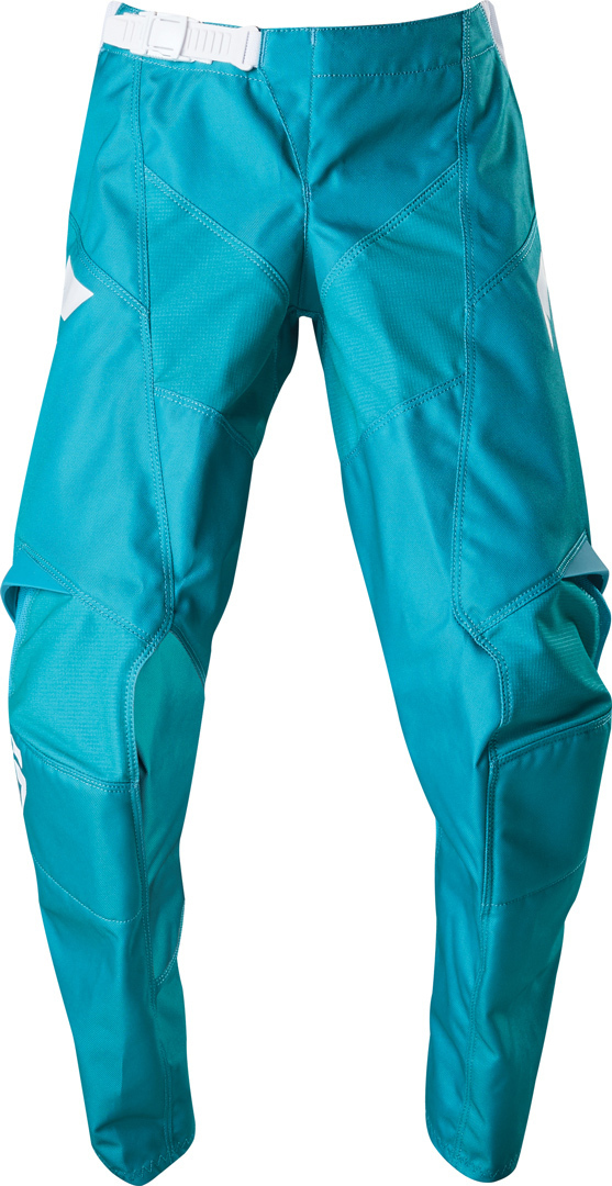 Shift Whit3 Label Race Kinder Motocross Hose, weiss-grün, Größe 24, weiss-grün, Größe 24