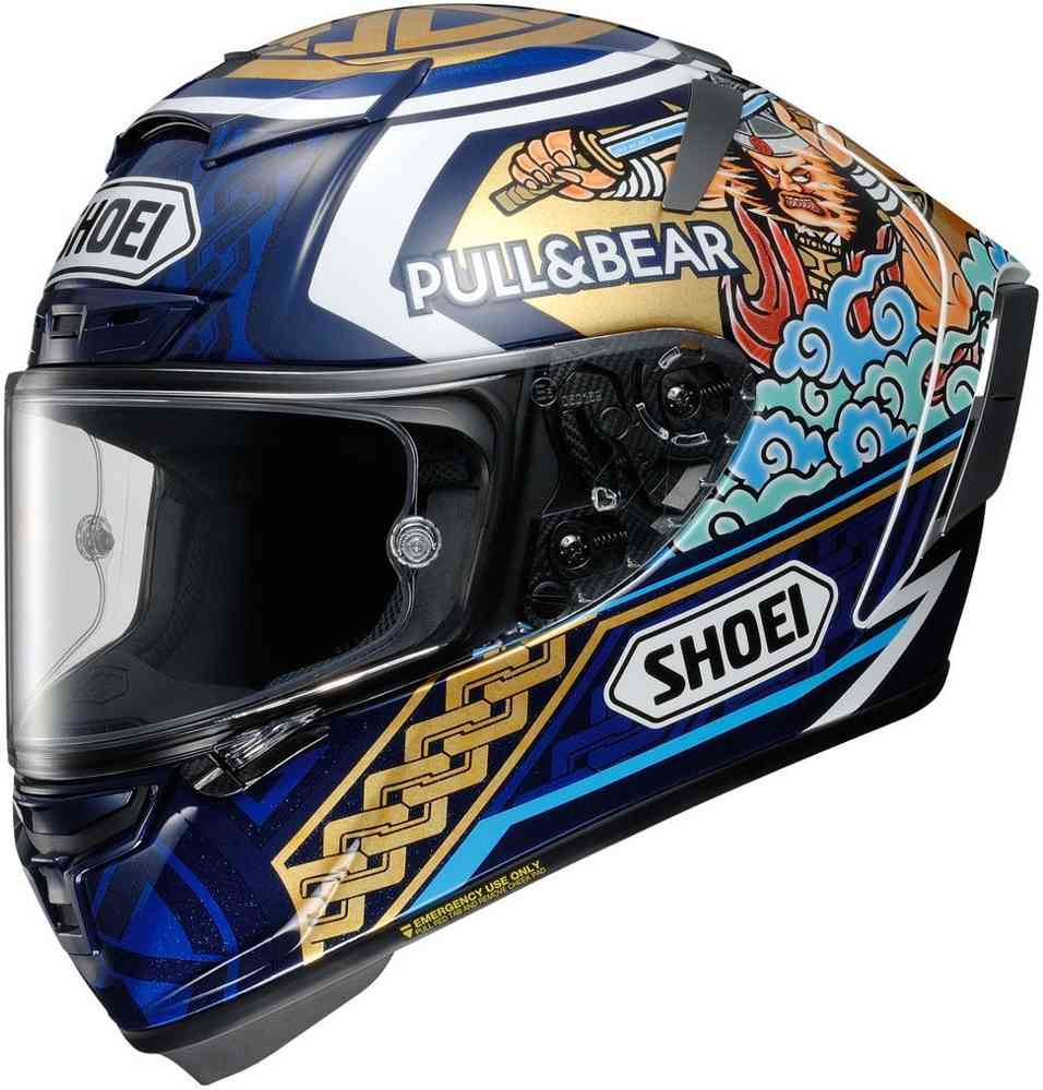 Shoei X-Spirit 3 Marquez Motegi 3 TC-2 Helm