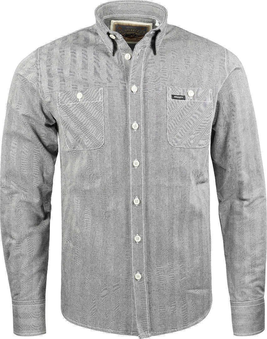 Rokker Payton Shirt, grey, Size M, grey, Size M