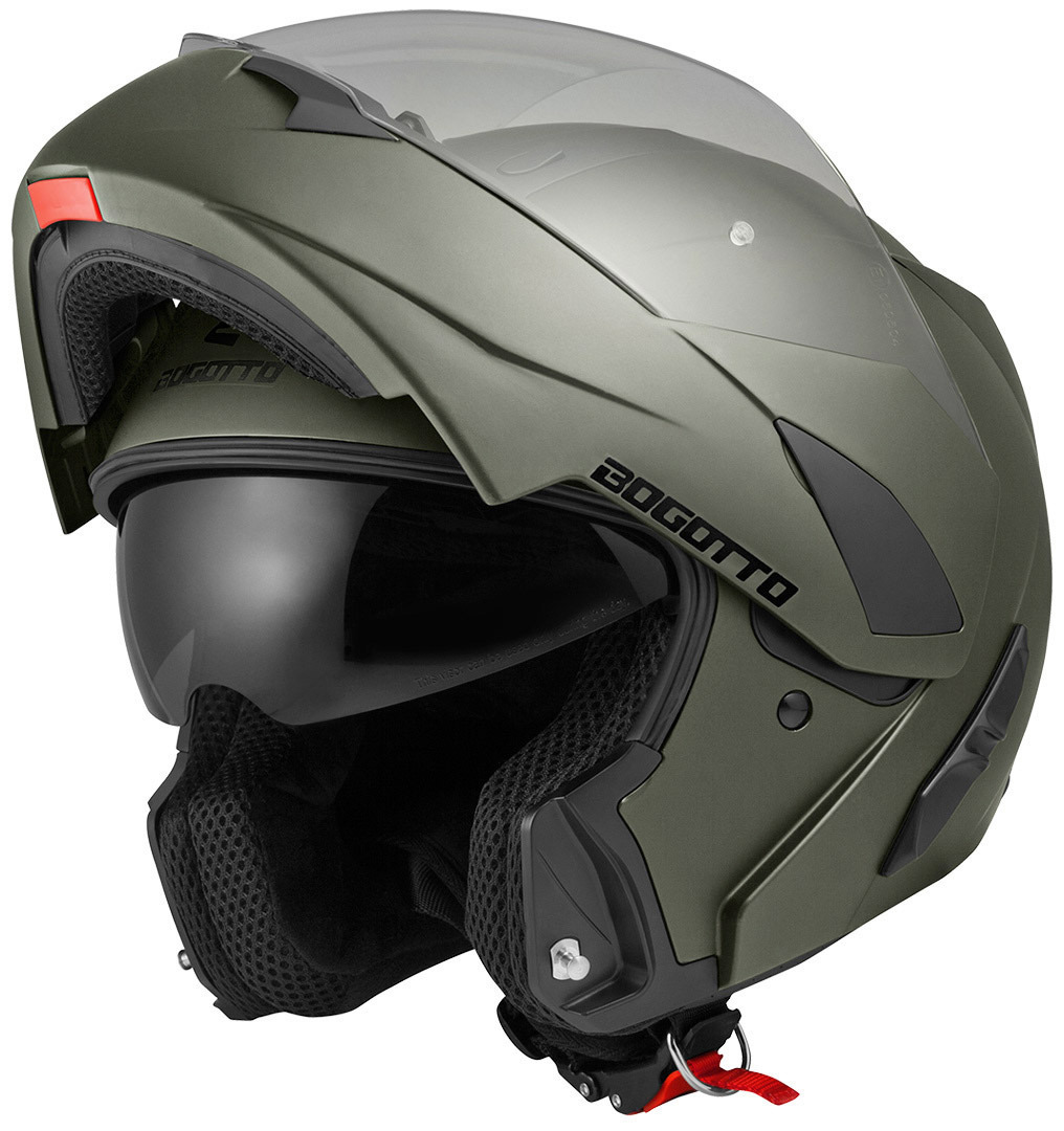 Bogotto V280 Шлем Матовый зеленый XS 