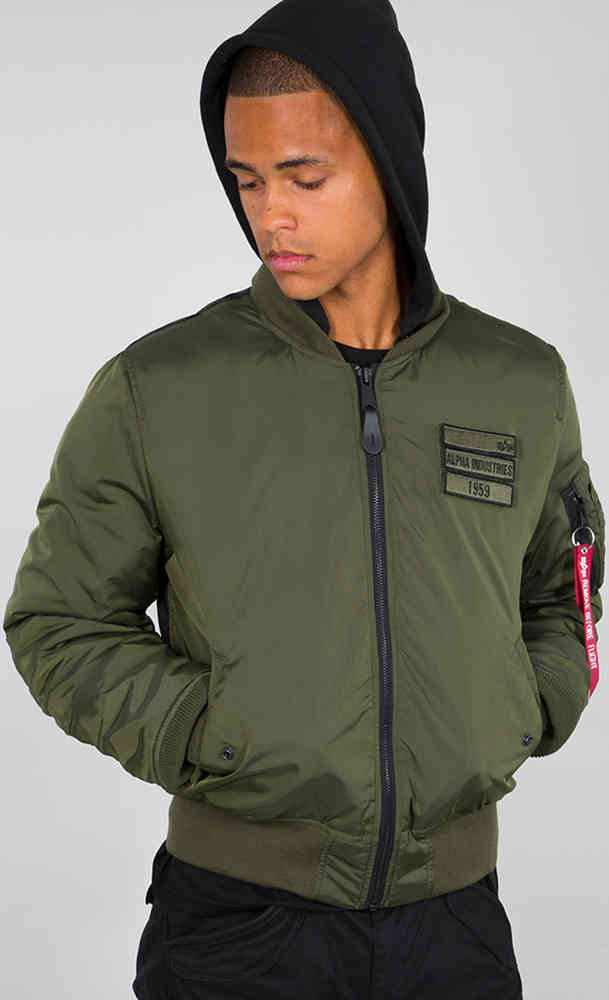 Alpha Industries MA-1 Zip Hood CBTT veste