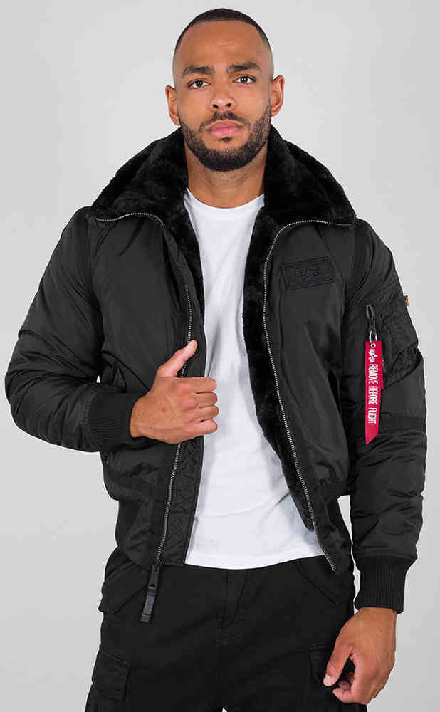 Chamarra B-15 de Alpha Industries, de nailon, para hombre