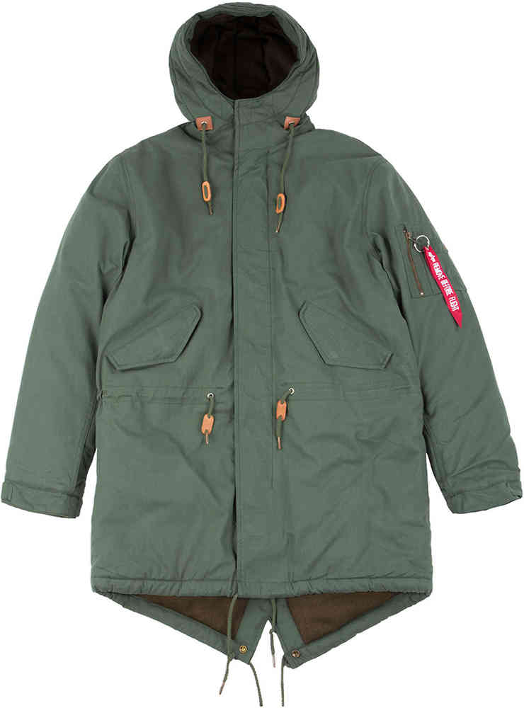 Alpha industries parka shop fishtail