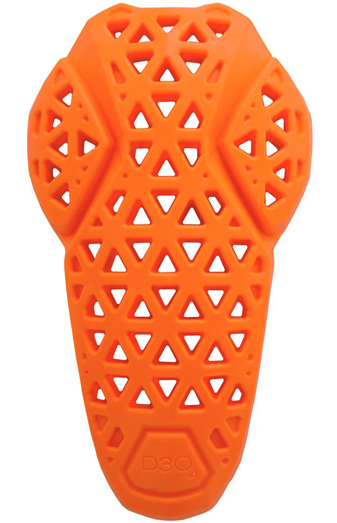 Scott D3O LP2 Pro L2 Elbow Protectors, orange, orange, Size One Size