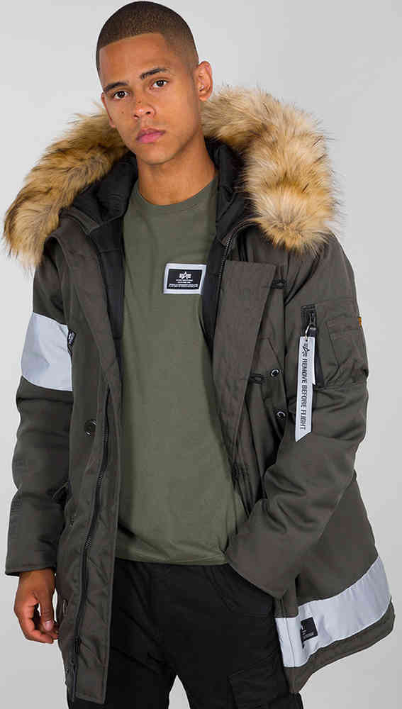 Alpha industries reflective jacket shop