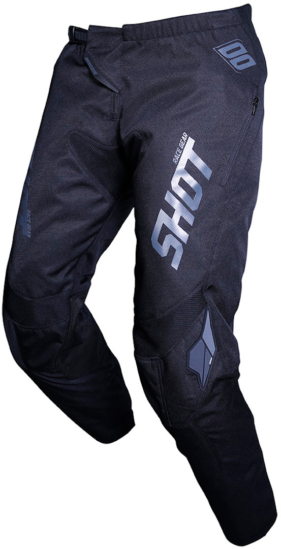 Shot Contact Zip Motocross Pants, black, Size 26, black, Size 26