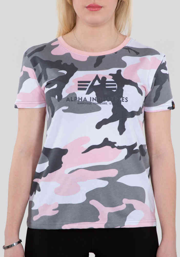 Alpha Industries New Camo Basic Damen T-Shirt