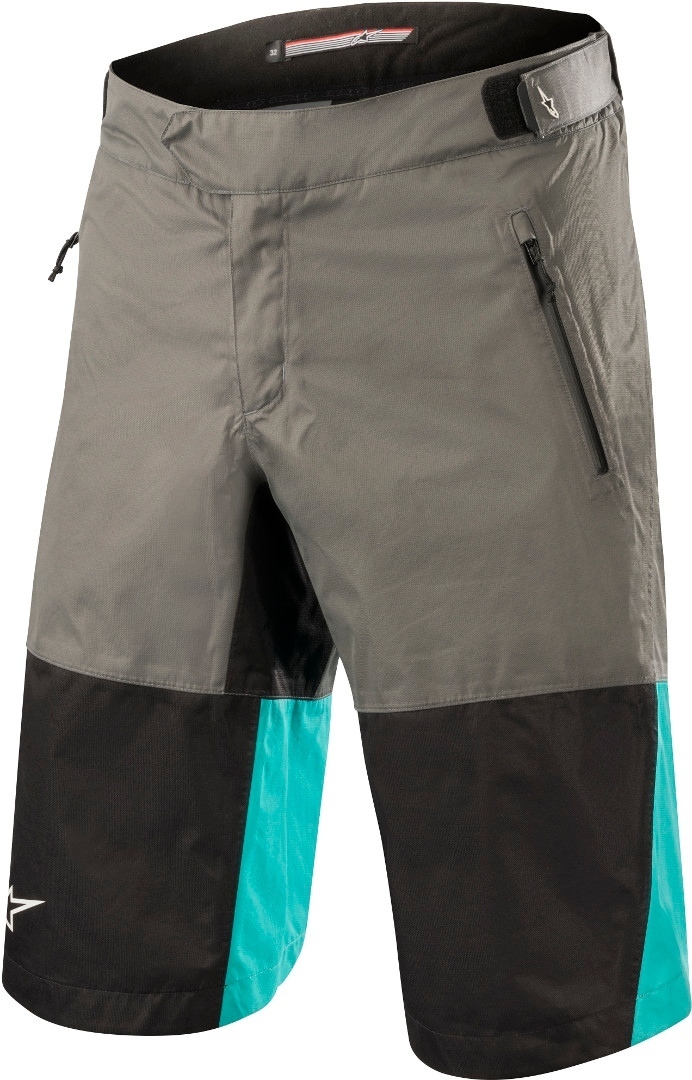 Alpinestars Tahoe Bicycle Shorts, black-turquoise, Size 28, black-turquoise, Size 28