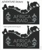 {PreviewImageFor} Booster Africa Raid Ensemble d'autocollants
