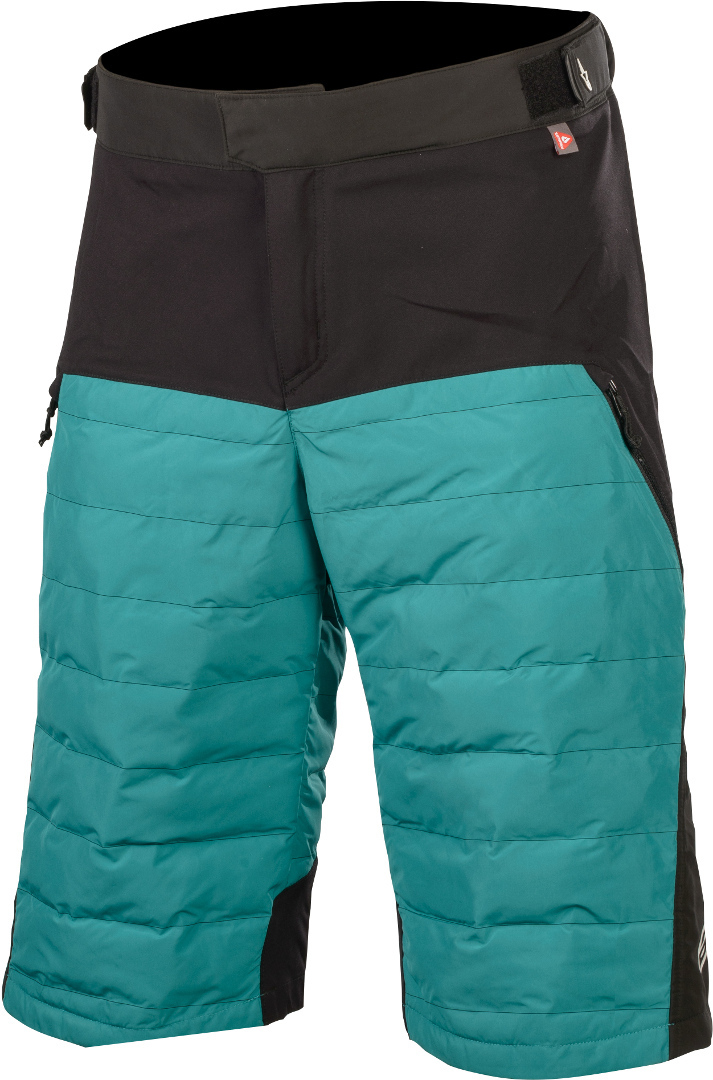 Alpinestars Denali Bicycle Shorts, black-green, Size 32, black-green, Size 32