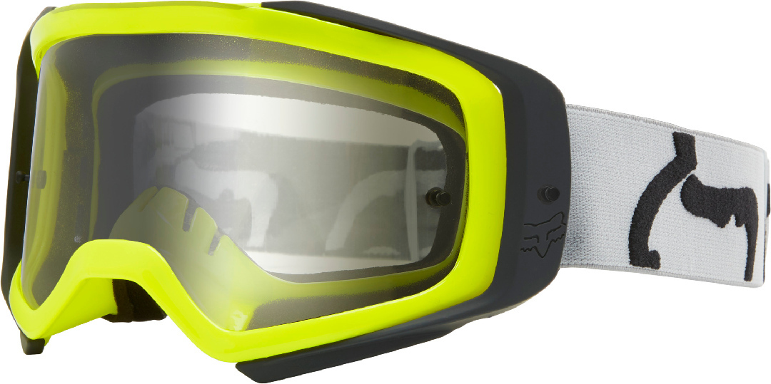 Image of FOX Airspace II Prix Occhiali Motocross, grigio-verde