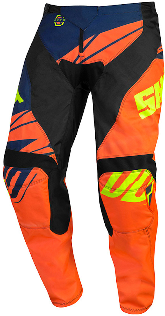Shot Devo Ventury Kids Motocross Pants, blue, Size XS, blue, Size XS