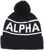 Alpha Industries Block Bobble Beanie